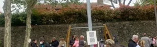 Foto intitolazione giardini Chiesanuova