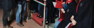 immagine inaugurazione presepe d'autore Palazzo Malaspina 