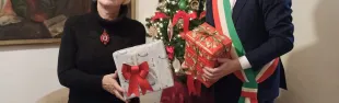 Foto Regalo sospeso - Sindaco Ciappi e Vicesindaca Masti