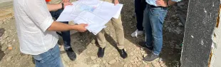 immagine sopralluogo ecocentro Meleto