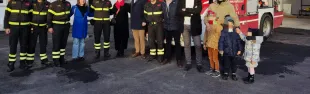 immagine visita caserma VVFF e Forestali