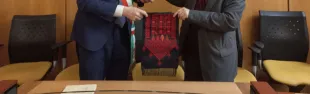 Delegazione Palestinese con il Sindaco Ciappi Roberto