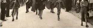 La festa del Bruscello 1951