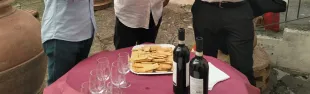 Inaugurazione della mostra d'arte di Domenico  Monteforte