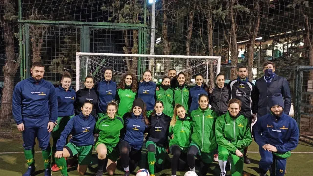 Foto squadra calcetto femminile