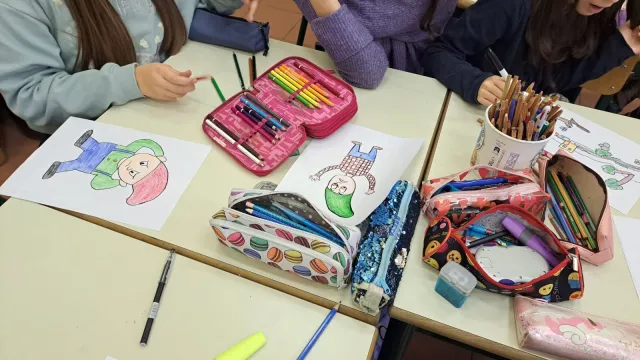 immagine cartoni animati sugli orti scolastici