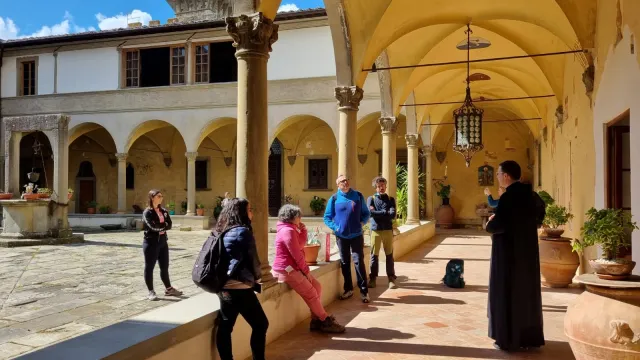 immagine press-tour nel Chianti