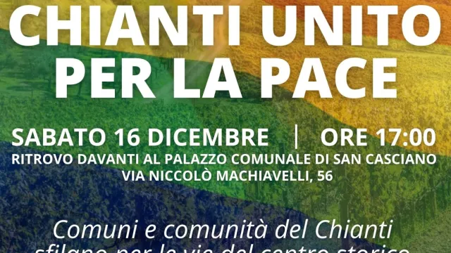 immagine Chianti unito per la Pace