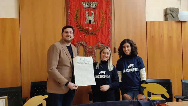 immagine San casciano premiazione PlasticFree
