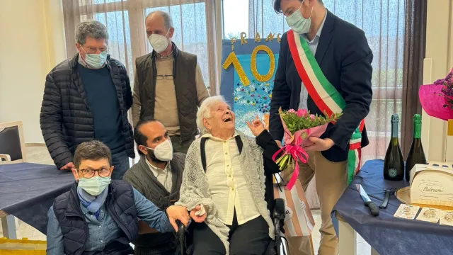 immagine 100 anni Franca del Ministro