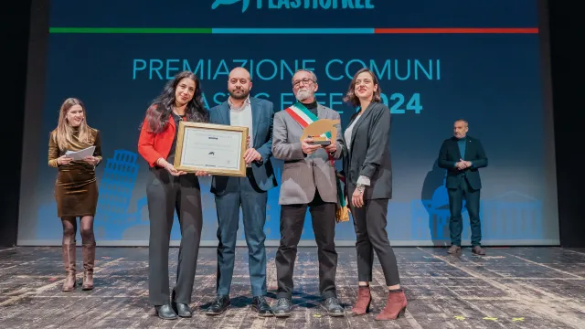 immagine premiazione Plasti Free San Casciano 2024