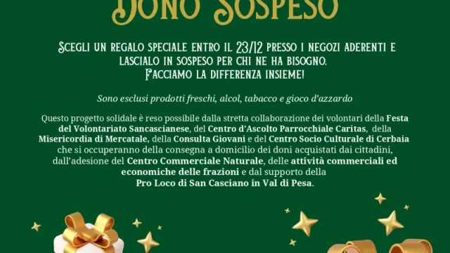 Locandina "Dono sospeso"