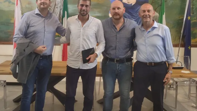 Sindaci dell'Unione del Chianti e Andrea Cardinali