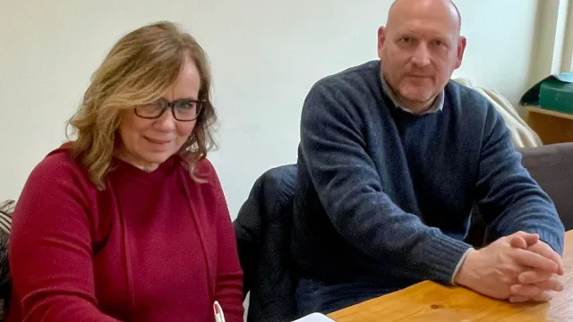 I Sindaci David Baroncelli e Cenni Susanna