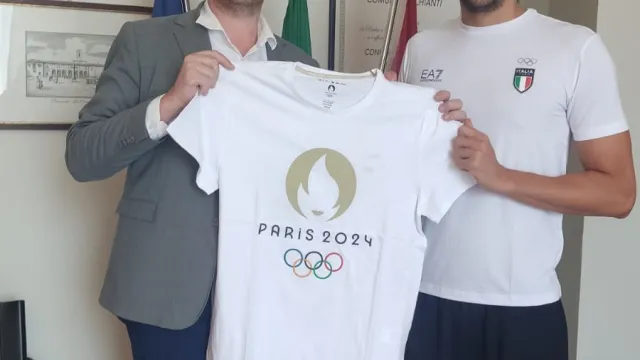 Filippo Megli ed il Sindaco Roberto Ciappi