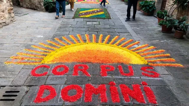 L'Infiorata a San Donato in Poggio