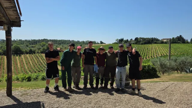 Allievi scuola contadini
