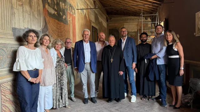  Restauri Abbadia a Passignano progetto culturale “Adotta un riquadro”