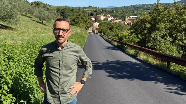 L'Assessore Lavori Pubblici Giulio Saturnini