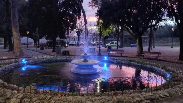 Fontana blu