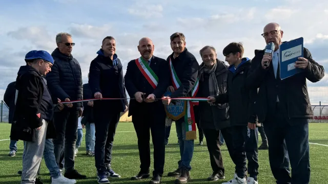 Taglio del nastro Stadio Frosali