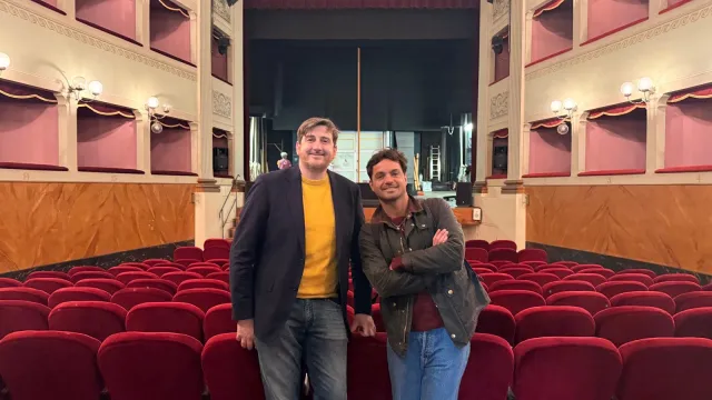 Wikipedro al Niccolini con il Sindaco