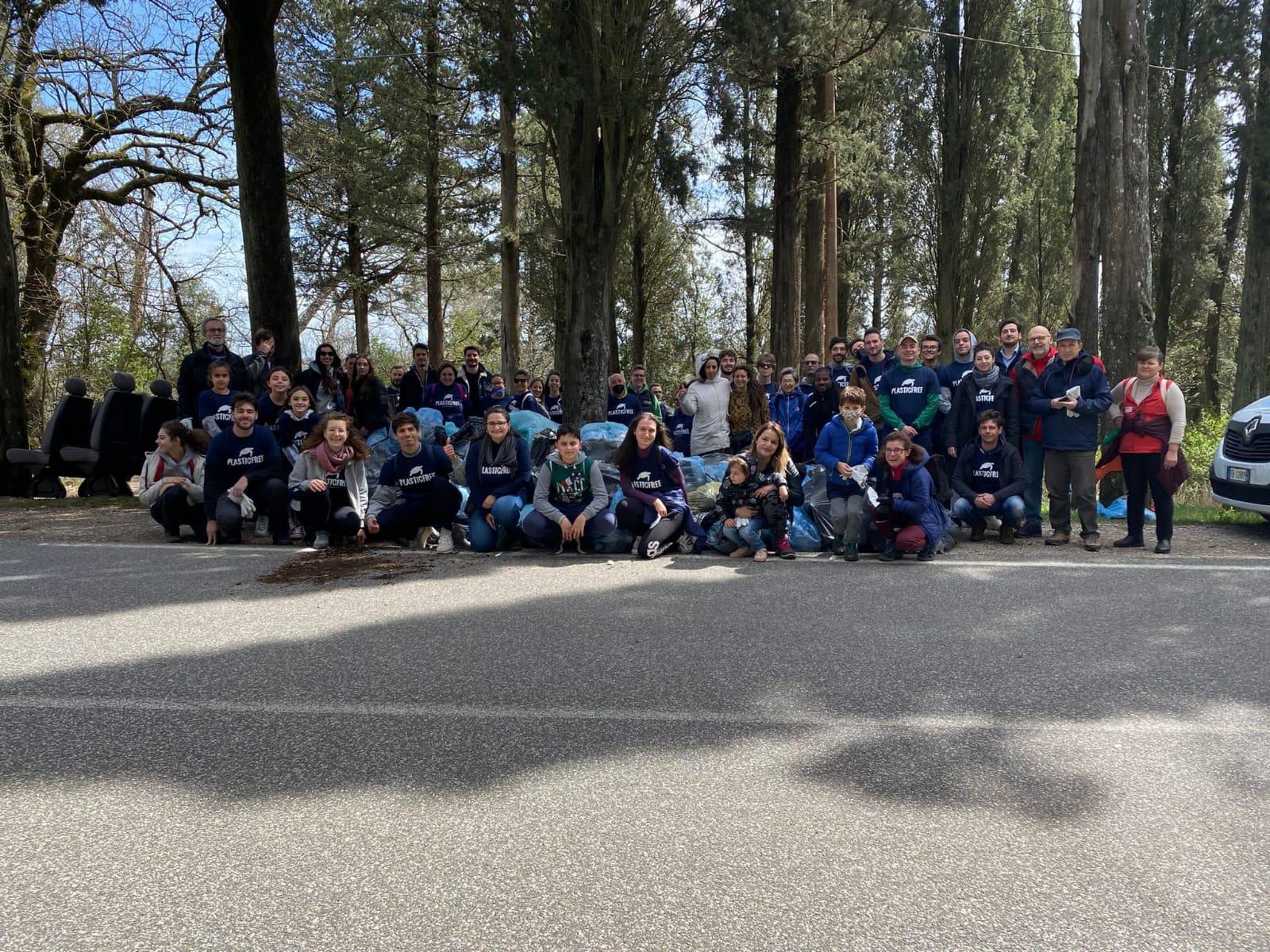 Foto di gruppo giornata ambiente