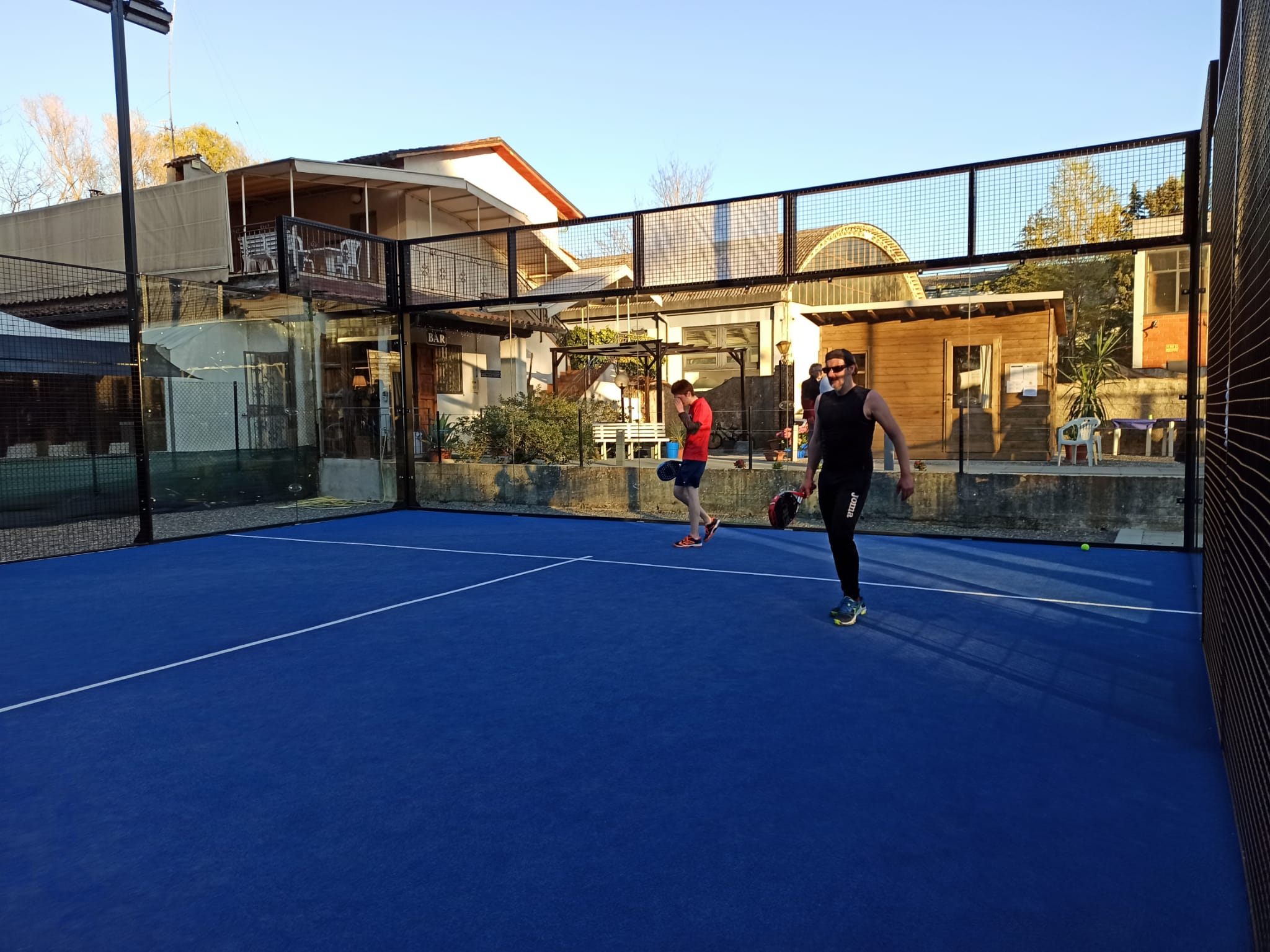 Foto 2 inaugurazione campi Padel Sambuca