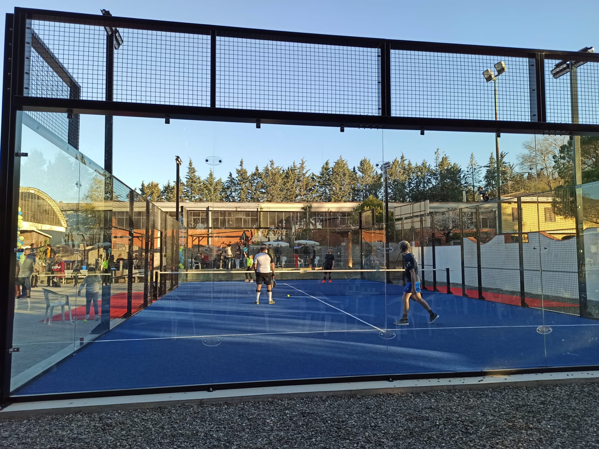 Foto 3 inaugurazione campi Padel Sambuca