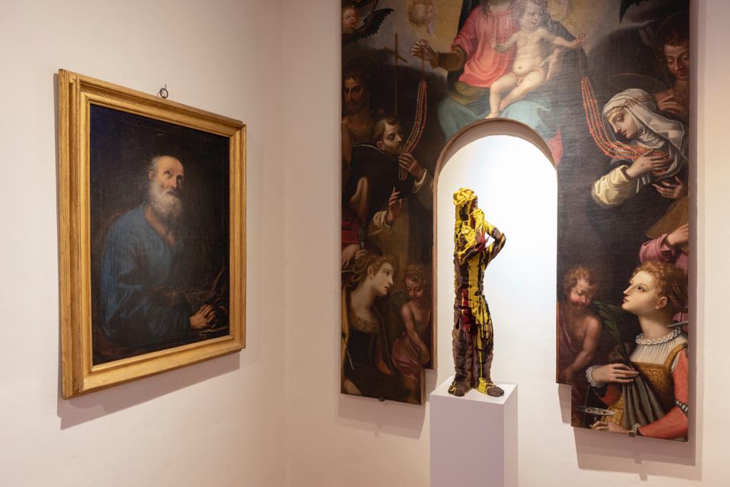 Foto opera di Thomas Lange al museo grevignano