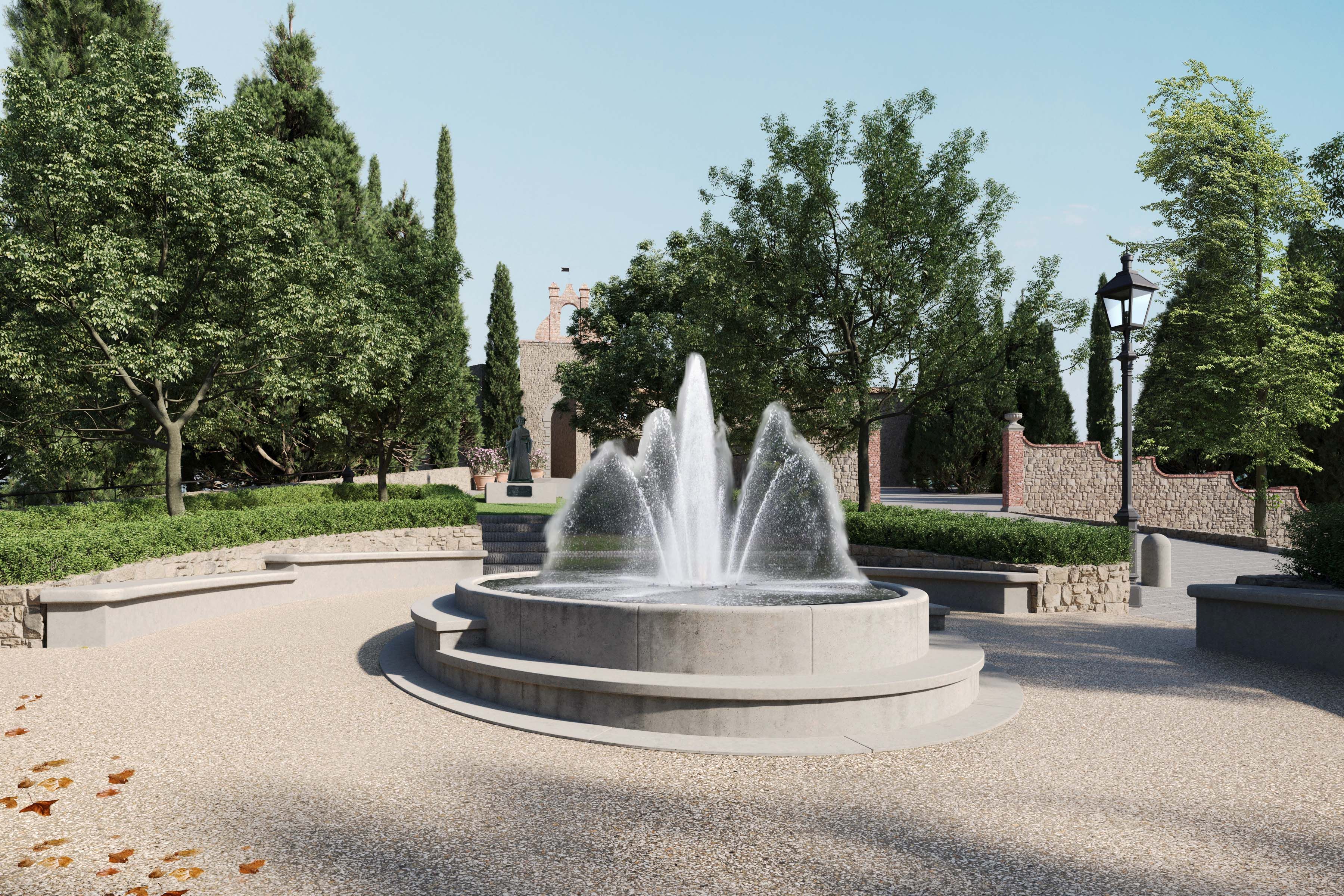 immagine Piazza Mazzini con fontana