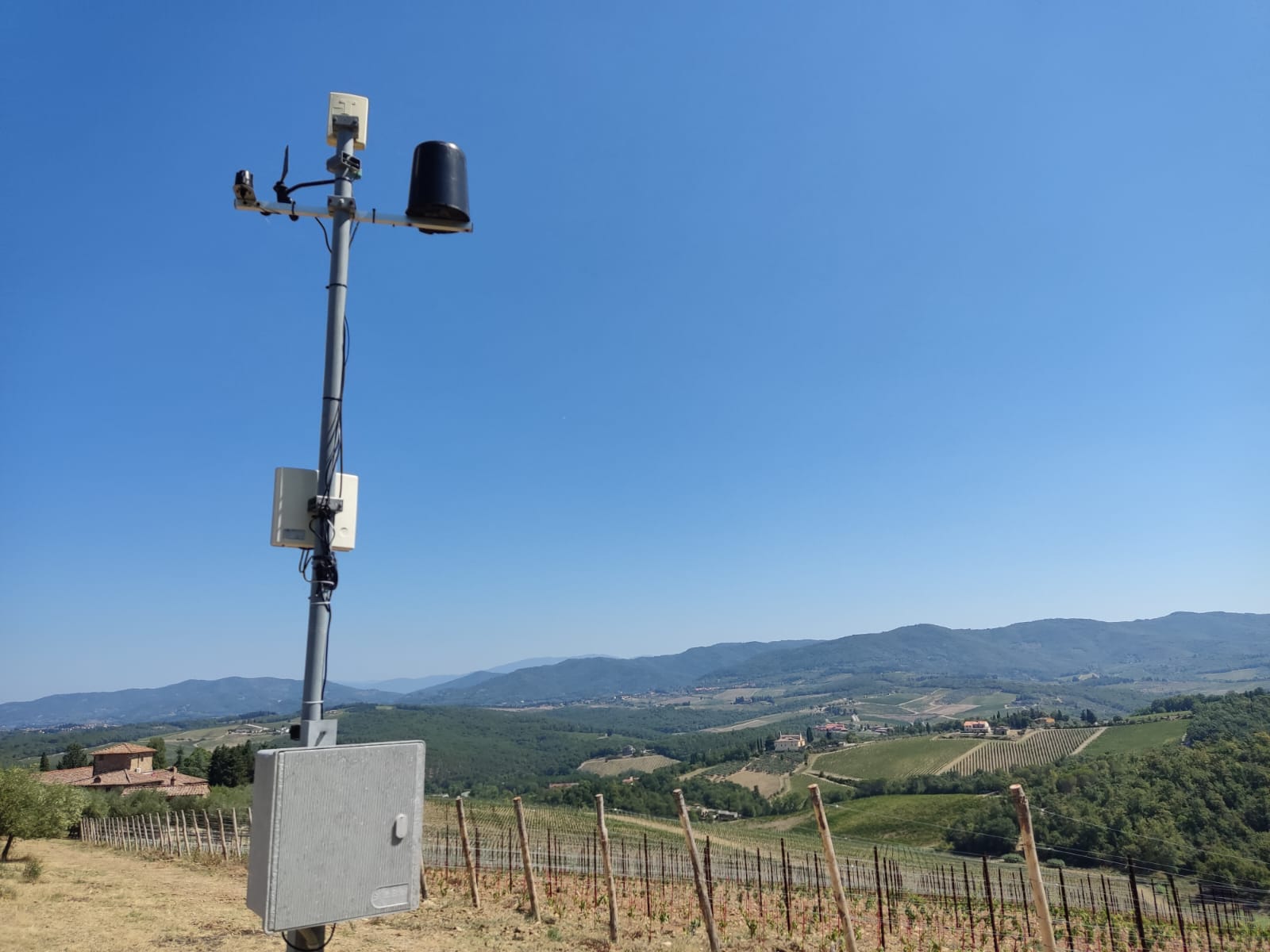 immagine stazione meteo azienda San Casciano