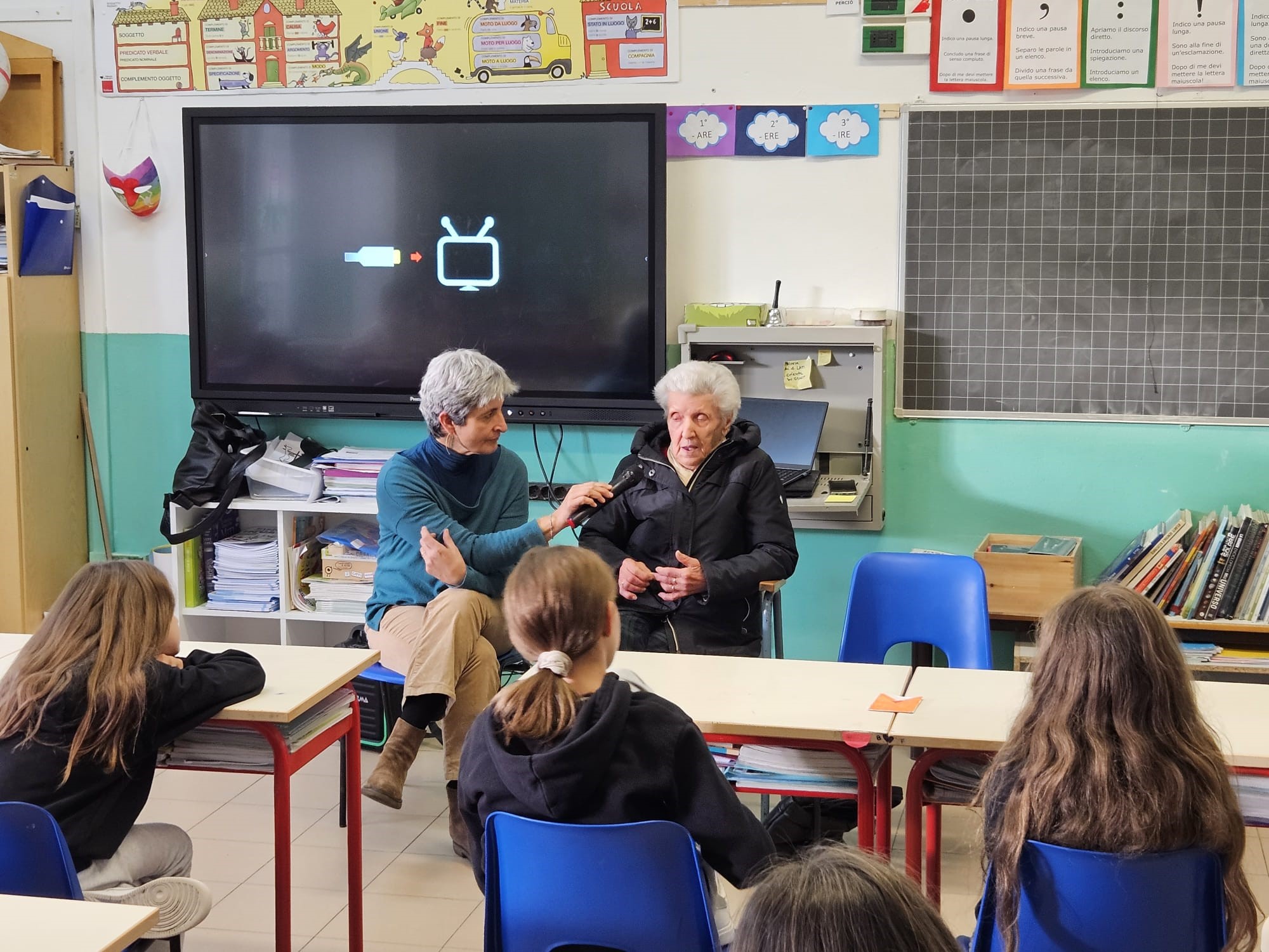 immagine Mirella Lotti a scuola_scuola primaria San Donato in Poggio_9