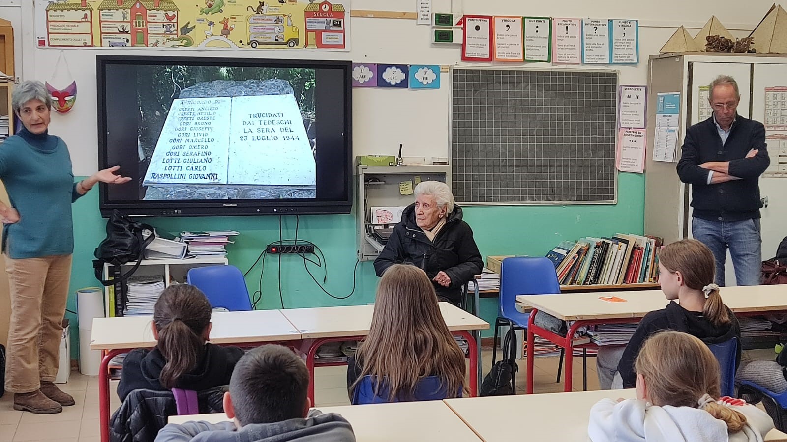 immagine Mirella Lotti a scuola_scuola primaria San Donato in Poggio_8