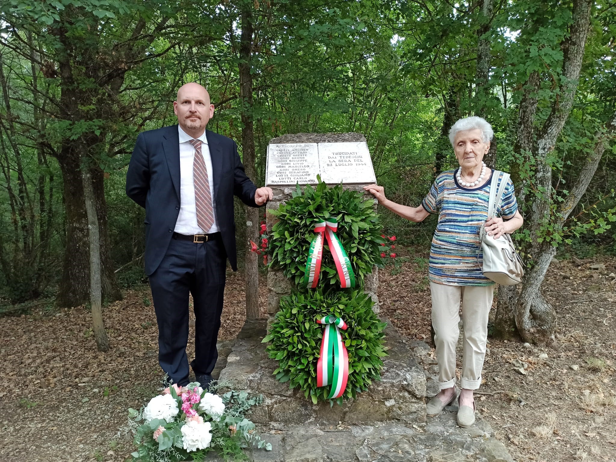 immagine Sindaco Baroncelli e Mirella Lotti