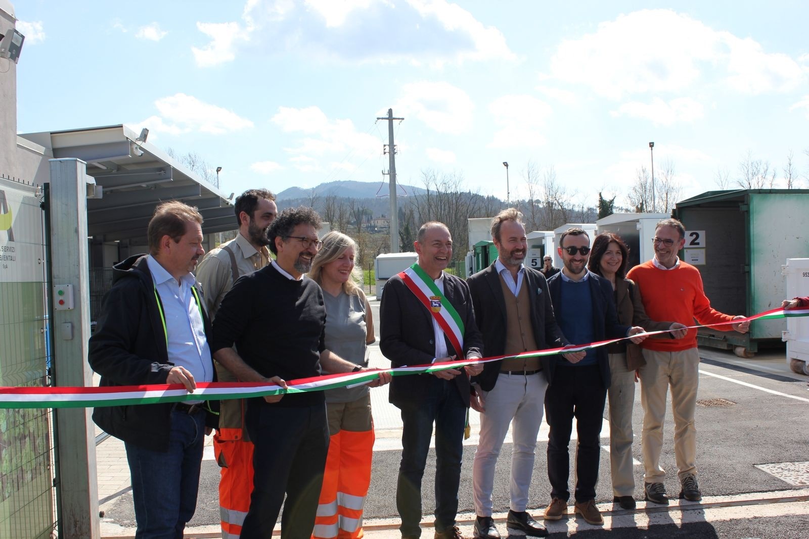 immagine inaugurazione Ecocentro Greve_2