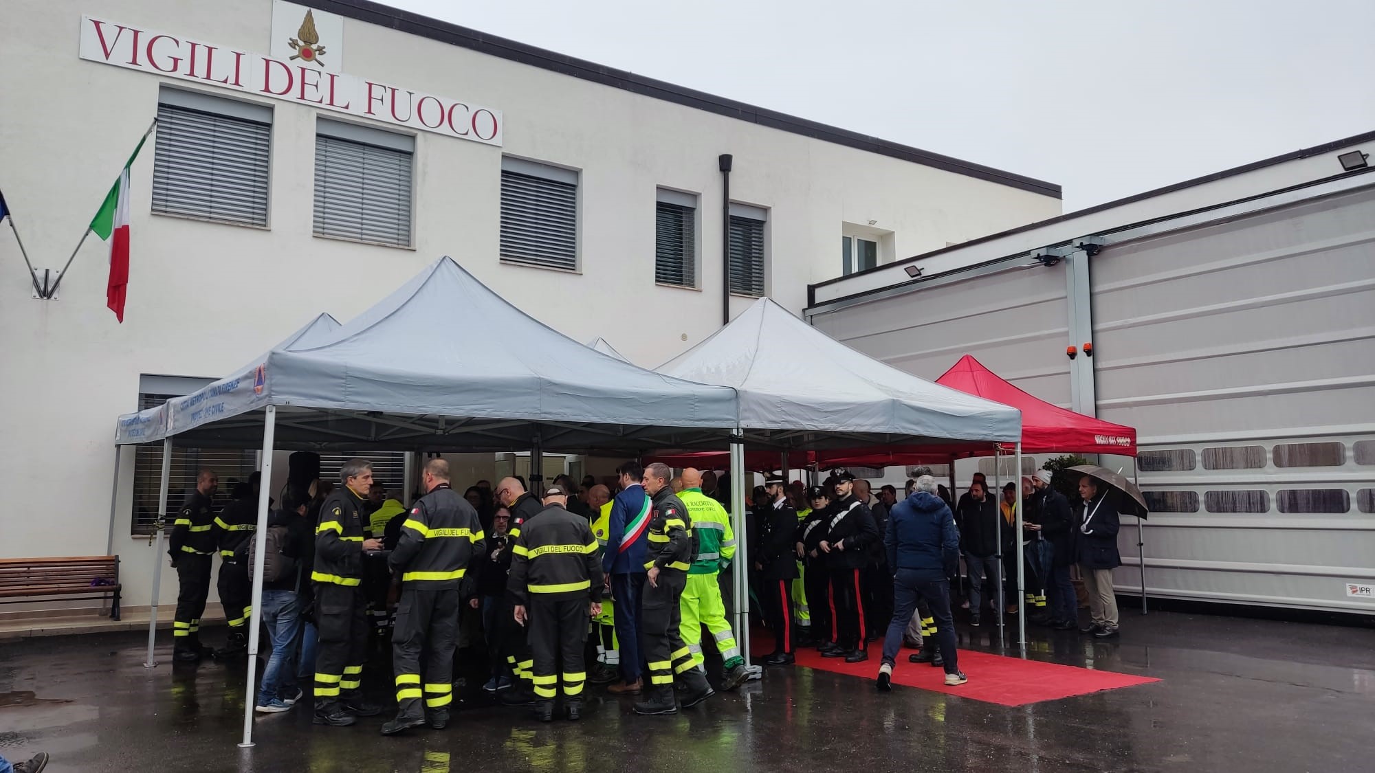 Immagine inaugurazione  ‘casa’ dei Vigili del Fuoco_Chianti