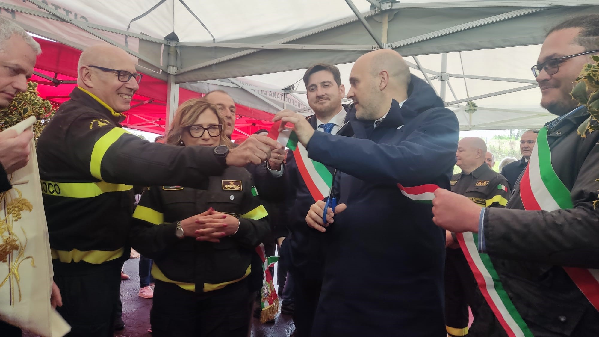 Immagine inaugurazione  ‘casa’ dei Vigili del Fuoco_Chianti_2