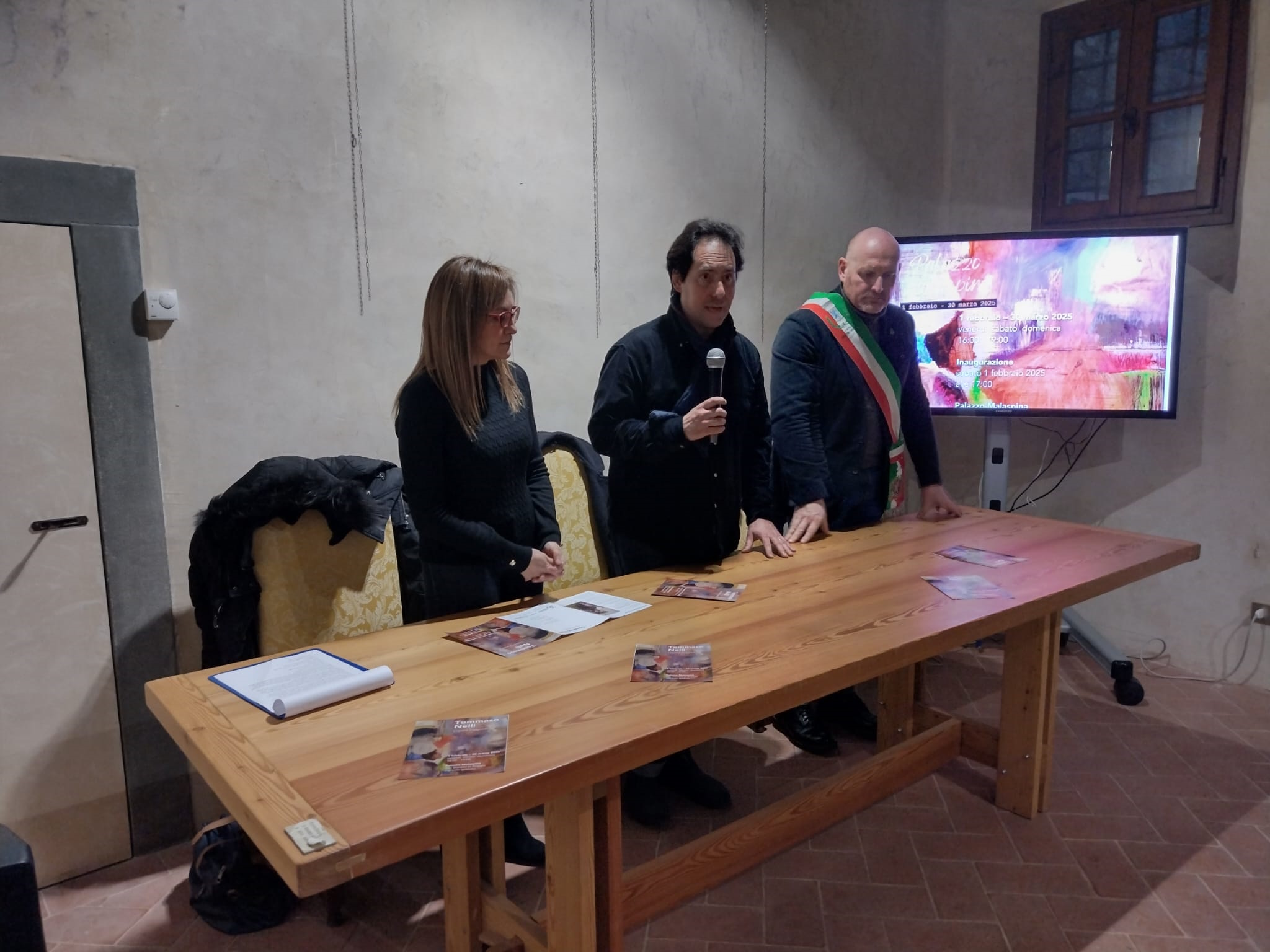 Inaugurazione mostra Tommaso Nelli