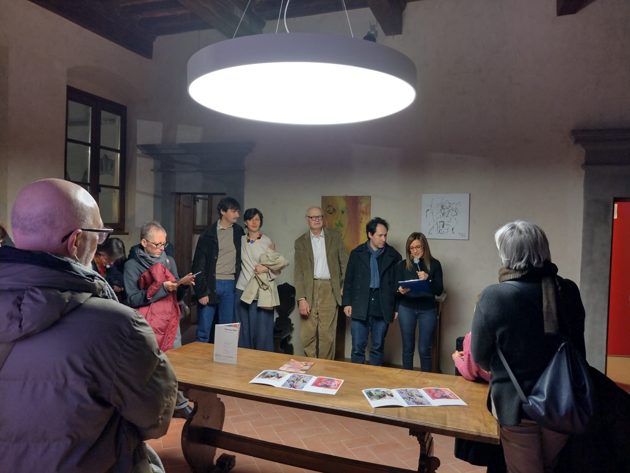 Inaugurazione mostra Tommaso Nelli