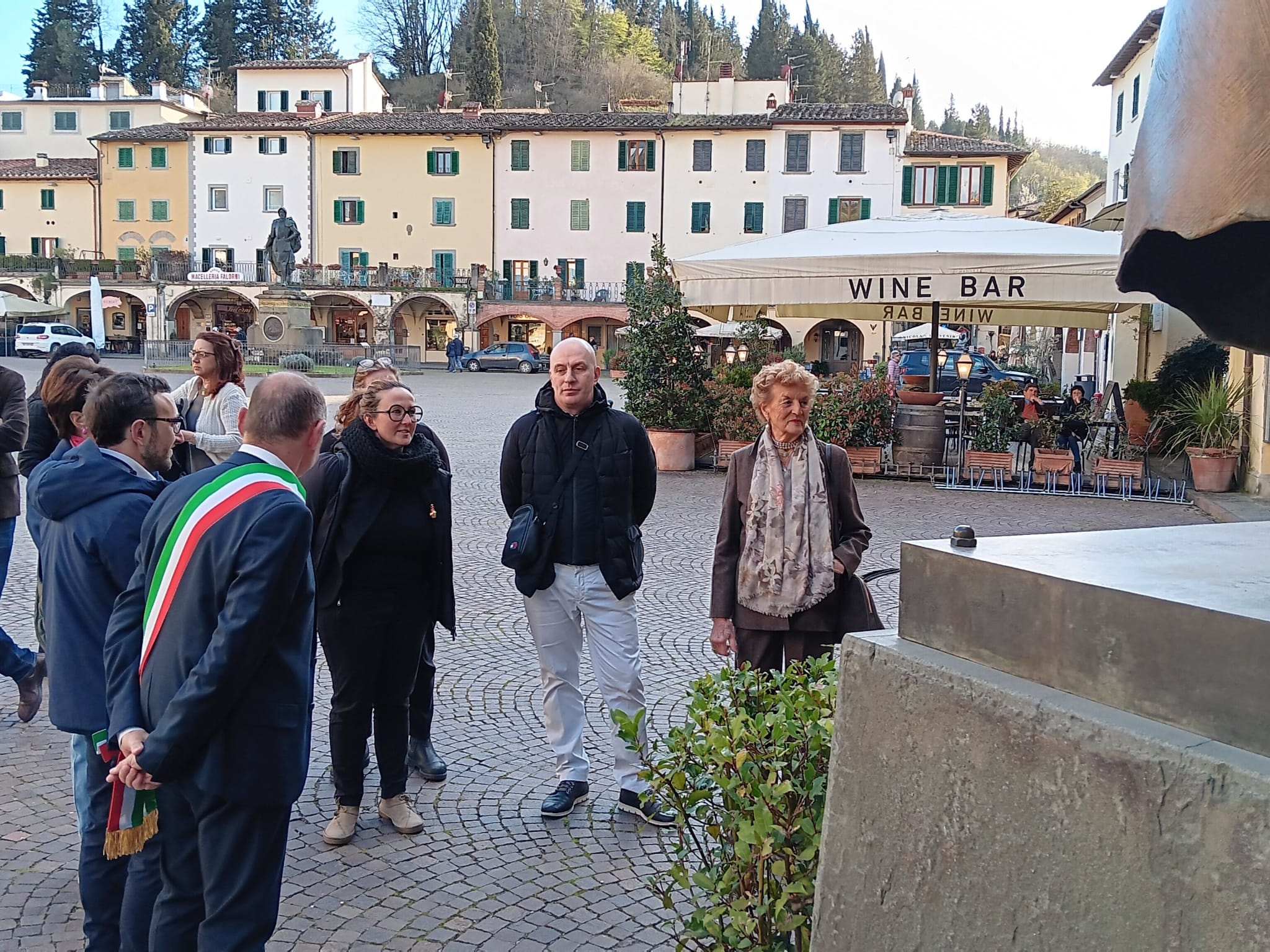Presentazione intervento di ripulitura del "Torso alato"