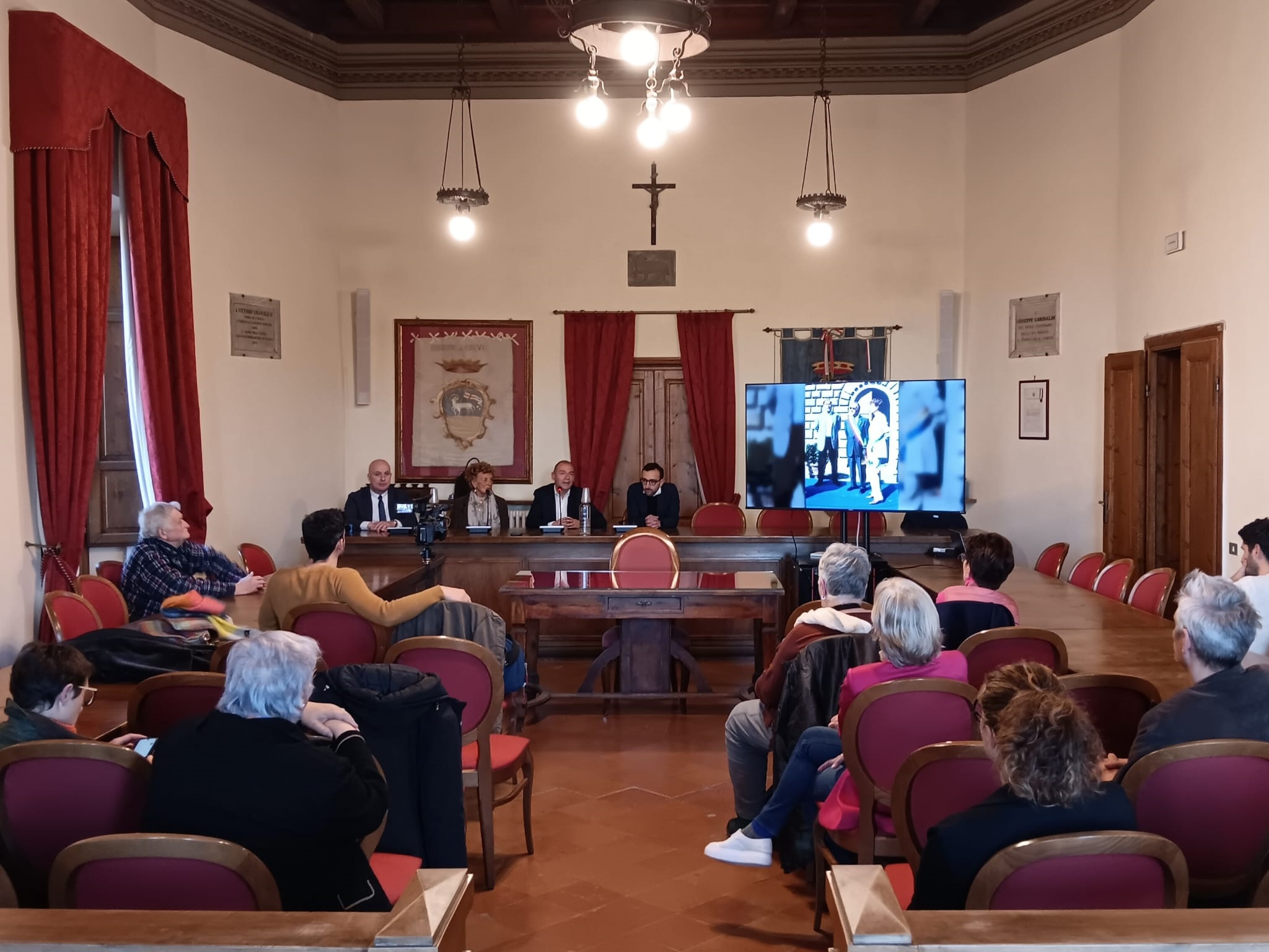 Presentazione intervento di ripulitura del "Torso alato"