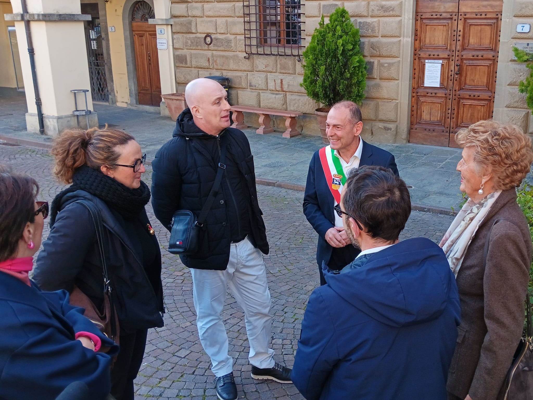 Presentazione intervento di ripulitura del "Torso alato"