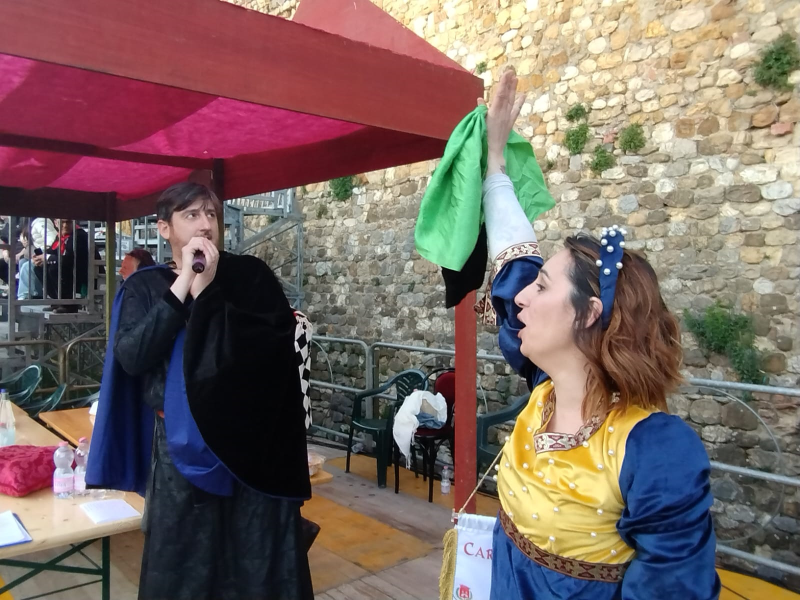 Il Sindaco Roberto Ciappi ed Elisa Ferruzzi
