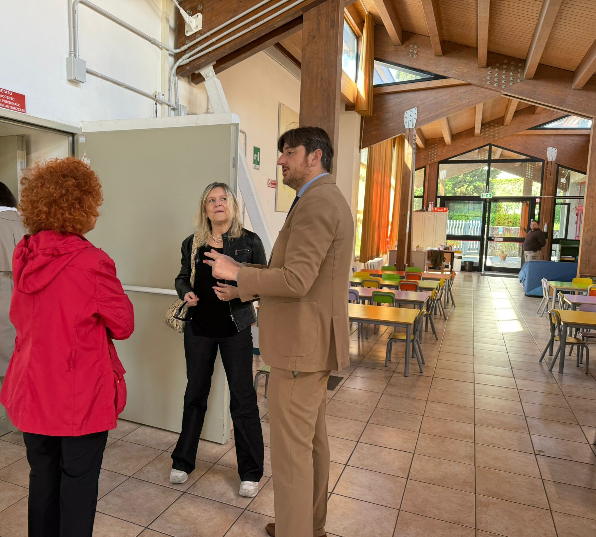 Il Sindaco alla scuola dell'infanzia capoluogo 