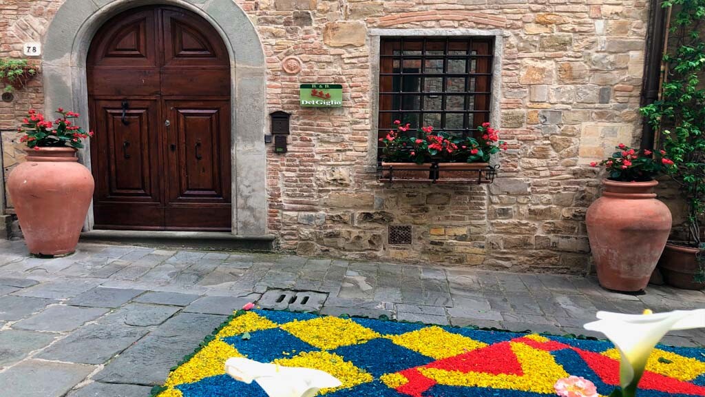 L'Infiorata a San Donato in Poggio