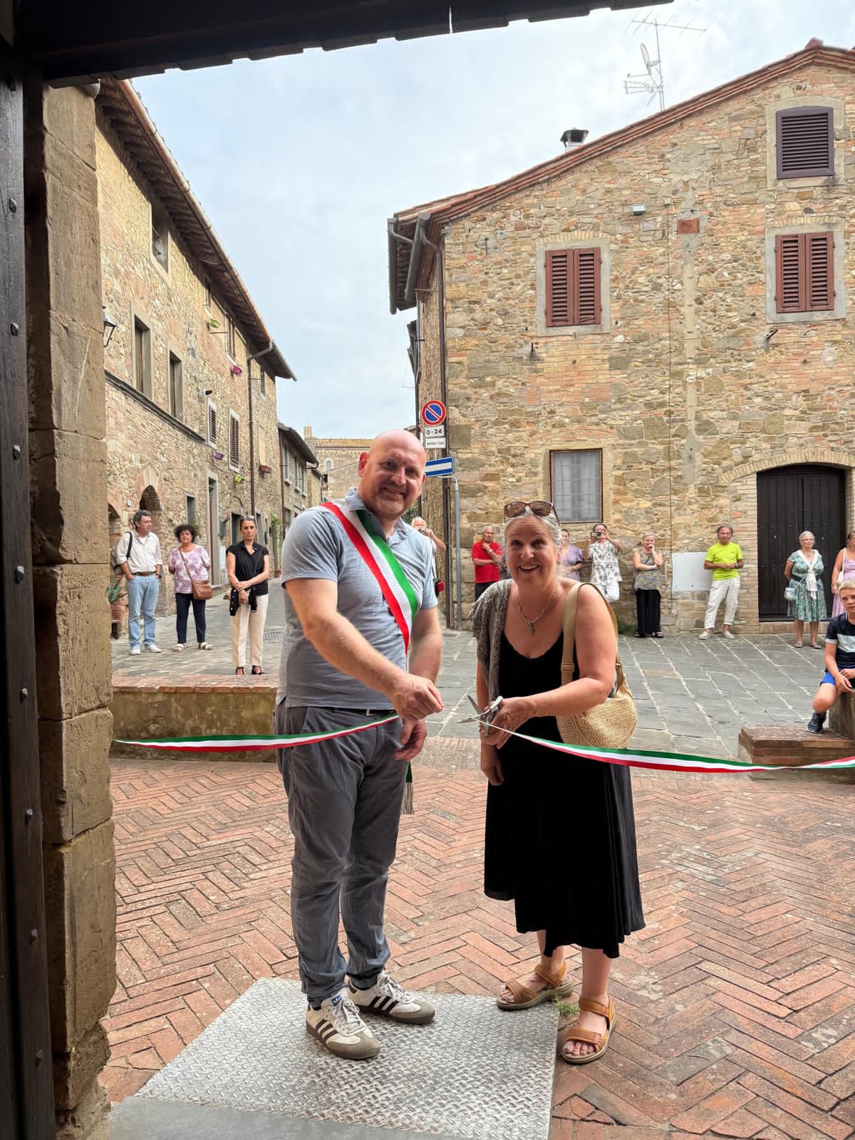 Inaugurazione mostra Joyce Brian