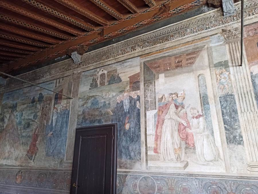  Restauri Abbadia a Passignano progetto culturale “Adotta un riquadro”