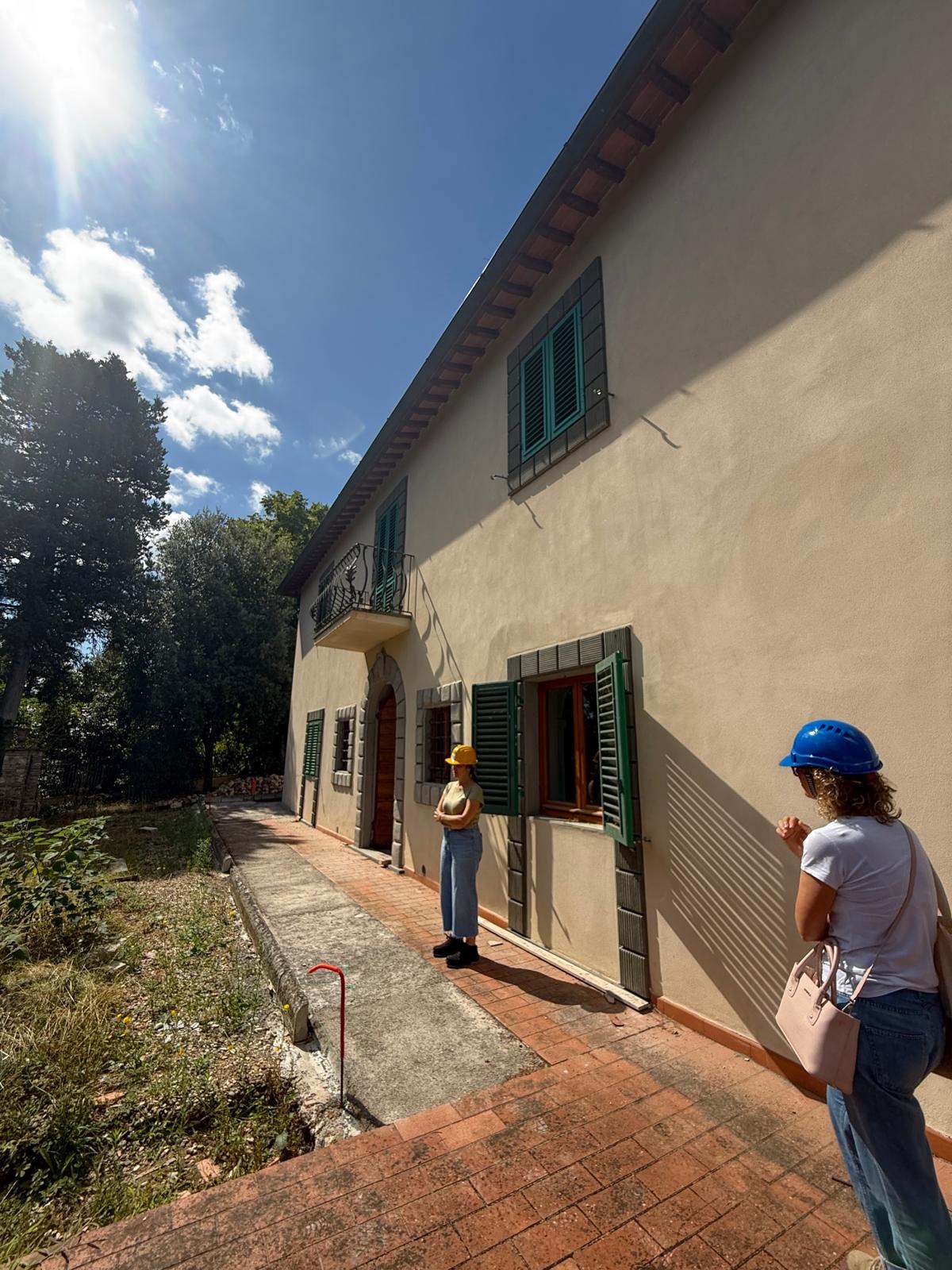 Visita al cantiere di  Casalta di Sotto
