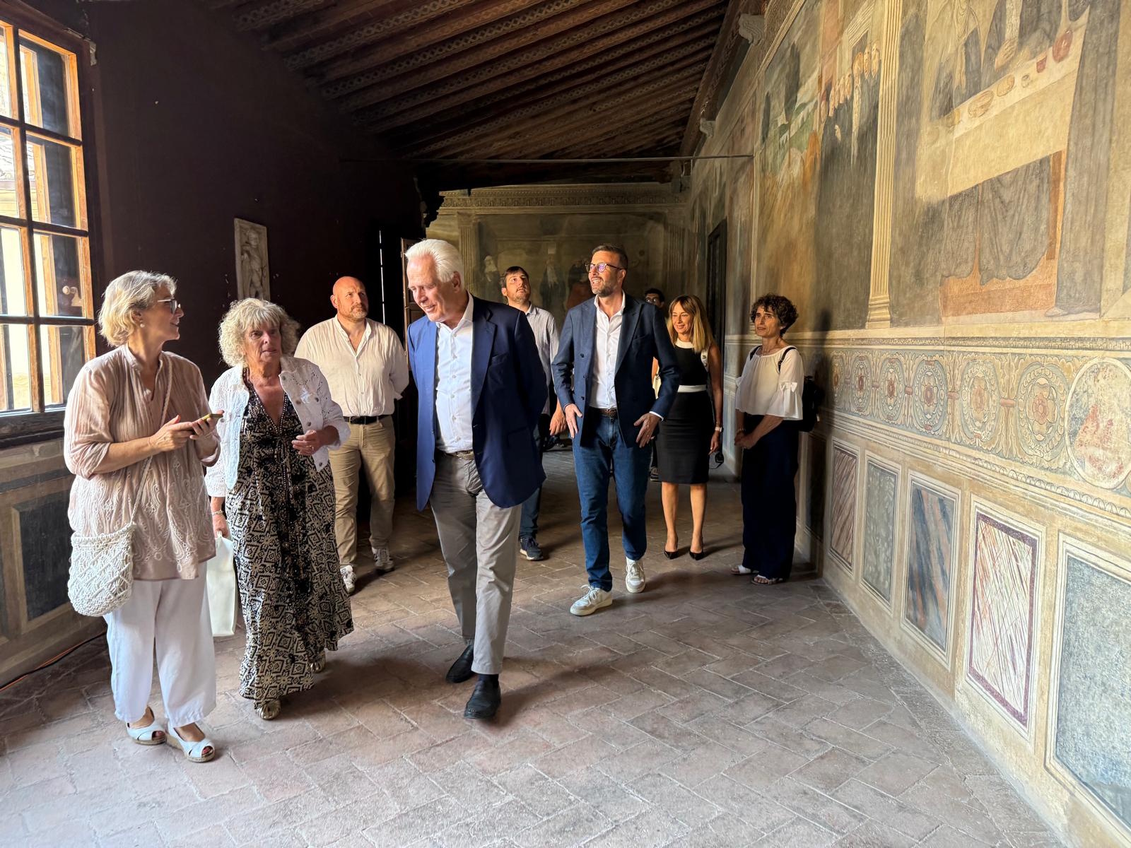  Restauri Abbadia a Passignano progetto culturale “Adotta un riquadro”